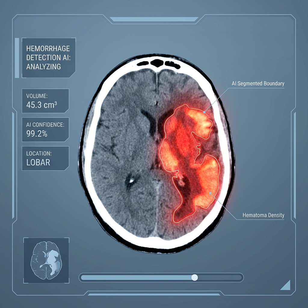 腦出血影像分割：神經外科的即時決策工具